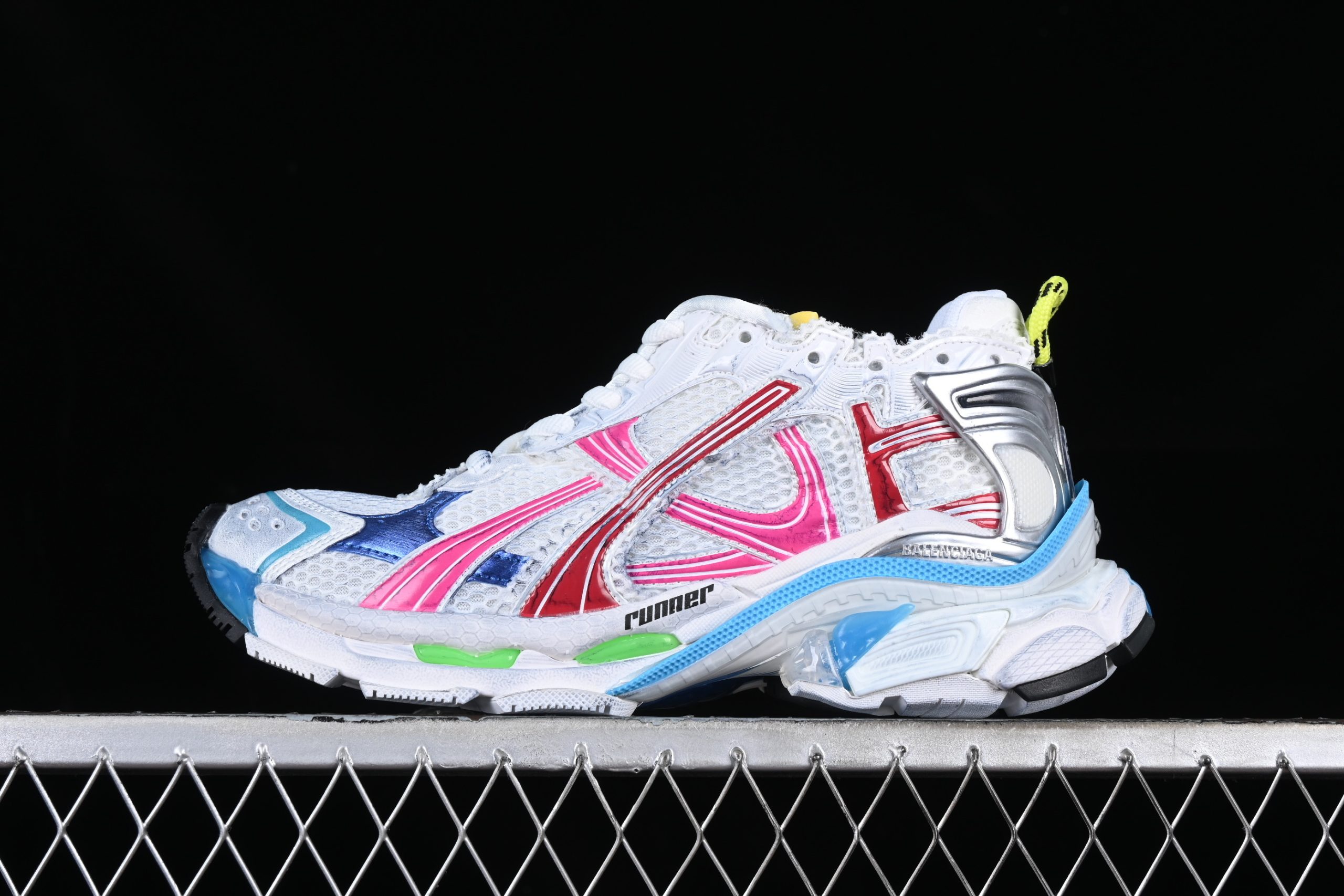 Balenciaga Runner White Multicolor - immagine 3