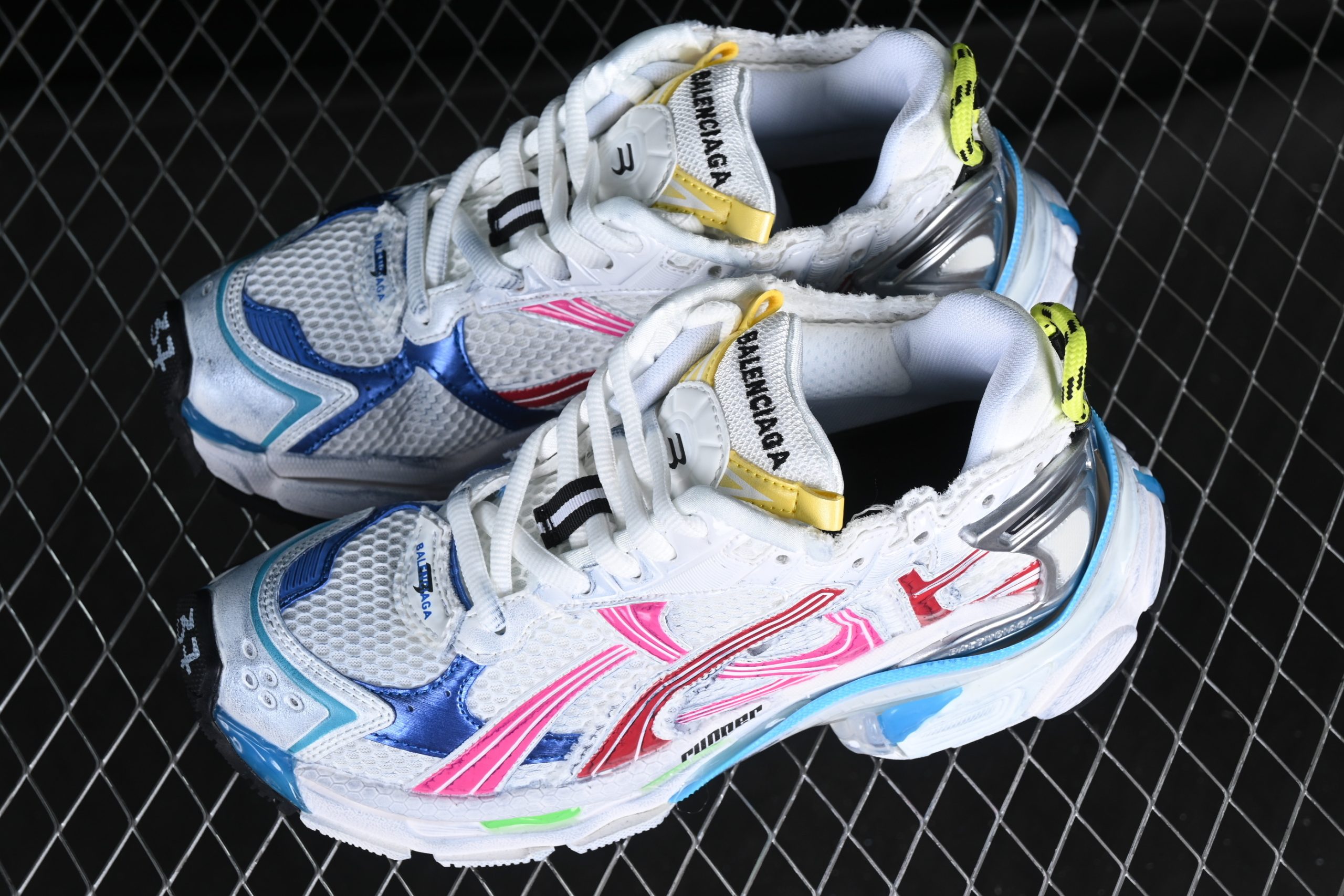 Balenciaga Runner White Multicolor - immagine 6