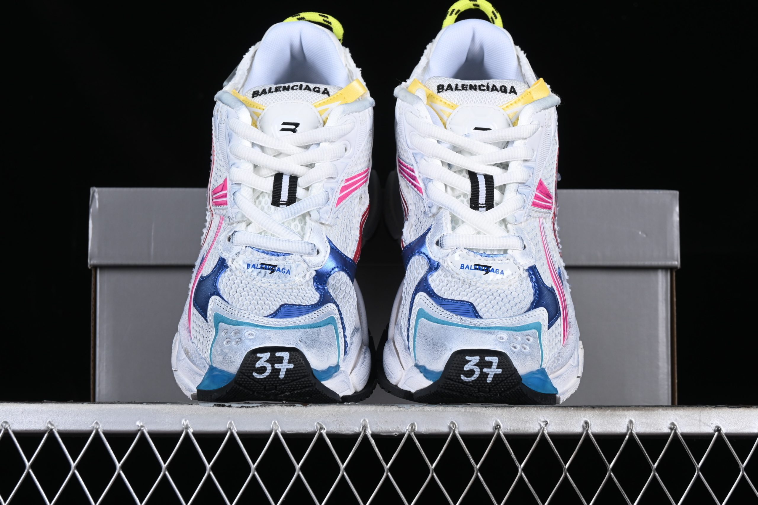 Balenciaga Runner White Multicolor - immagine 7