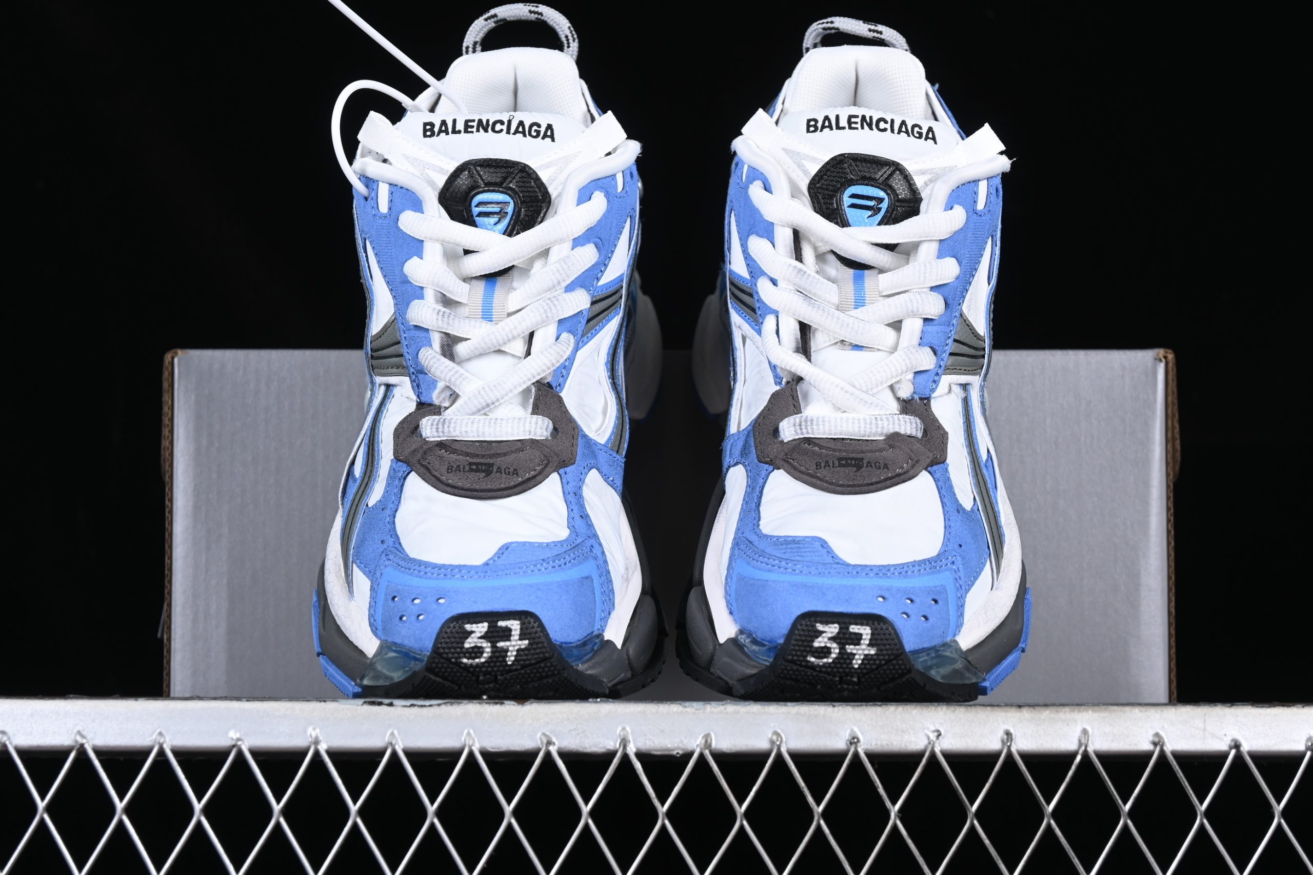 Balenciaga Runner Blue White Grey - immagine 6