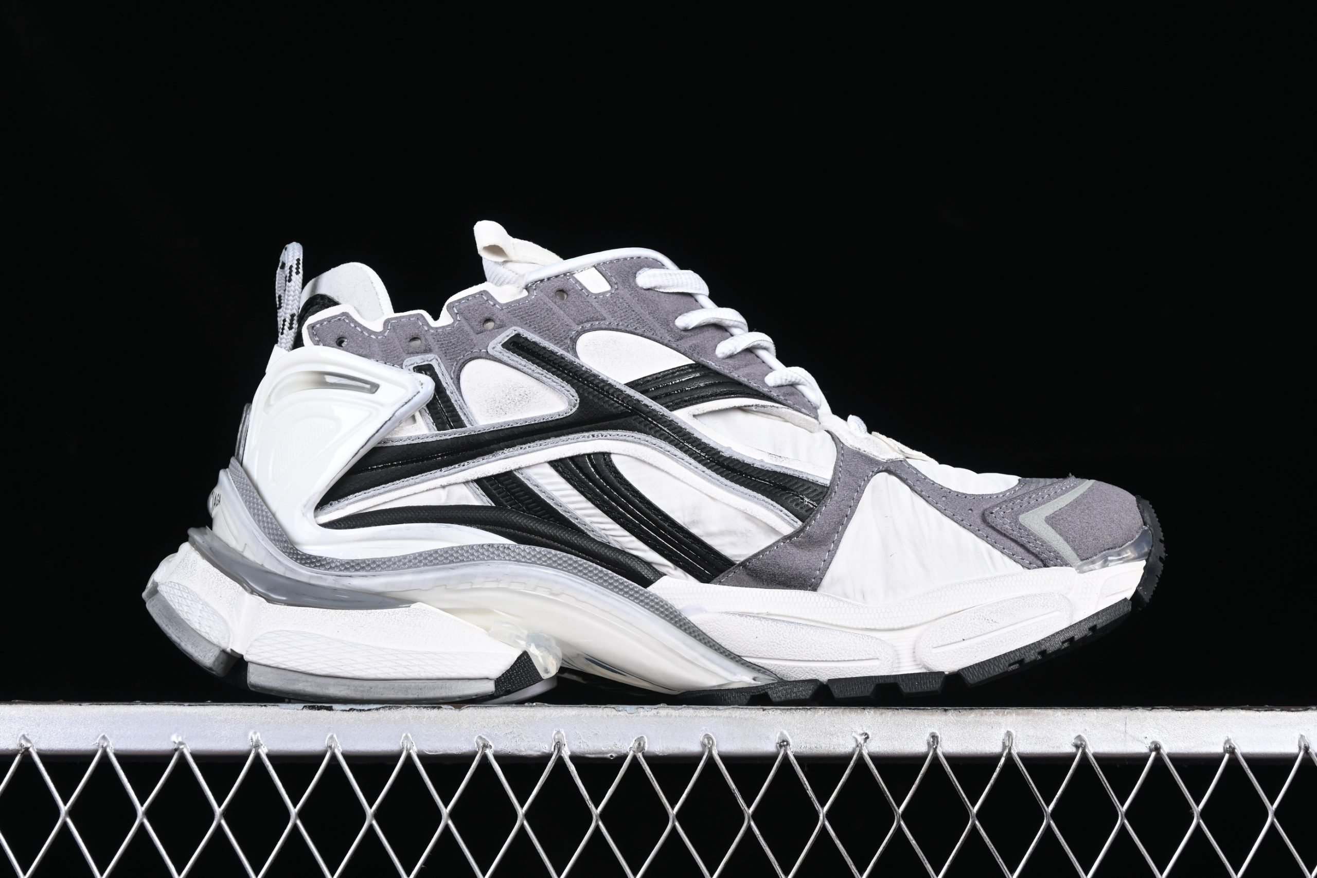 Balenciaga Runner Grey White Black - immagine 3