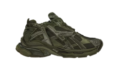 Balenciaga Runner Leather Free Khaki
