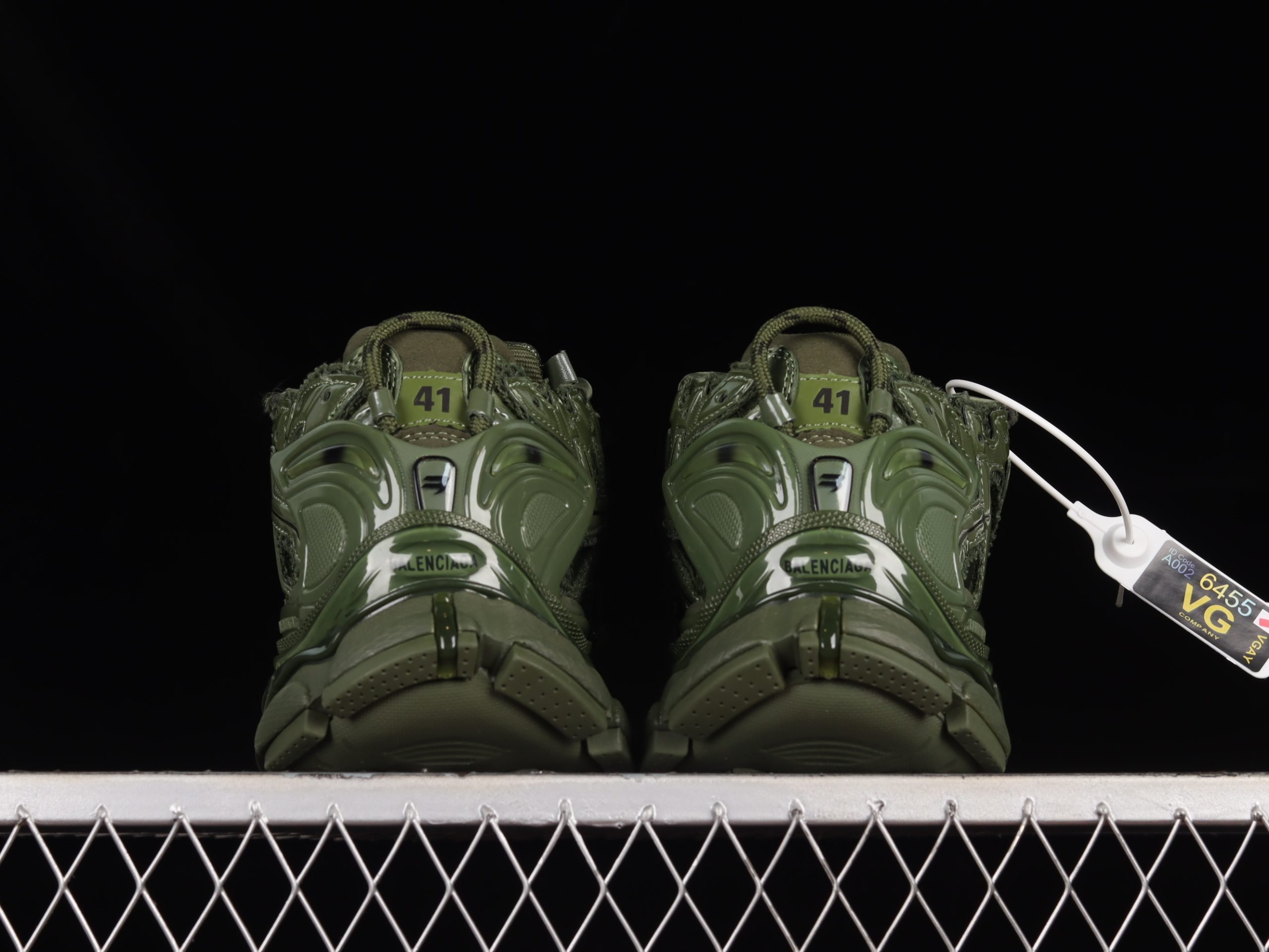 Balenciaga Runner Leather Free Khaki - immagine 5
