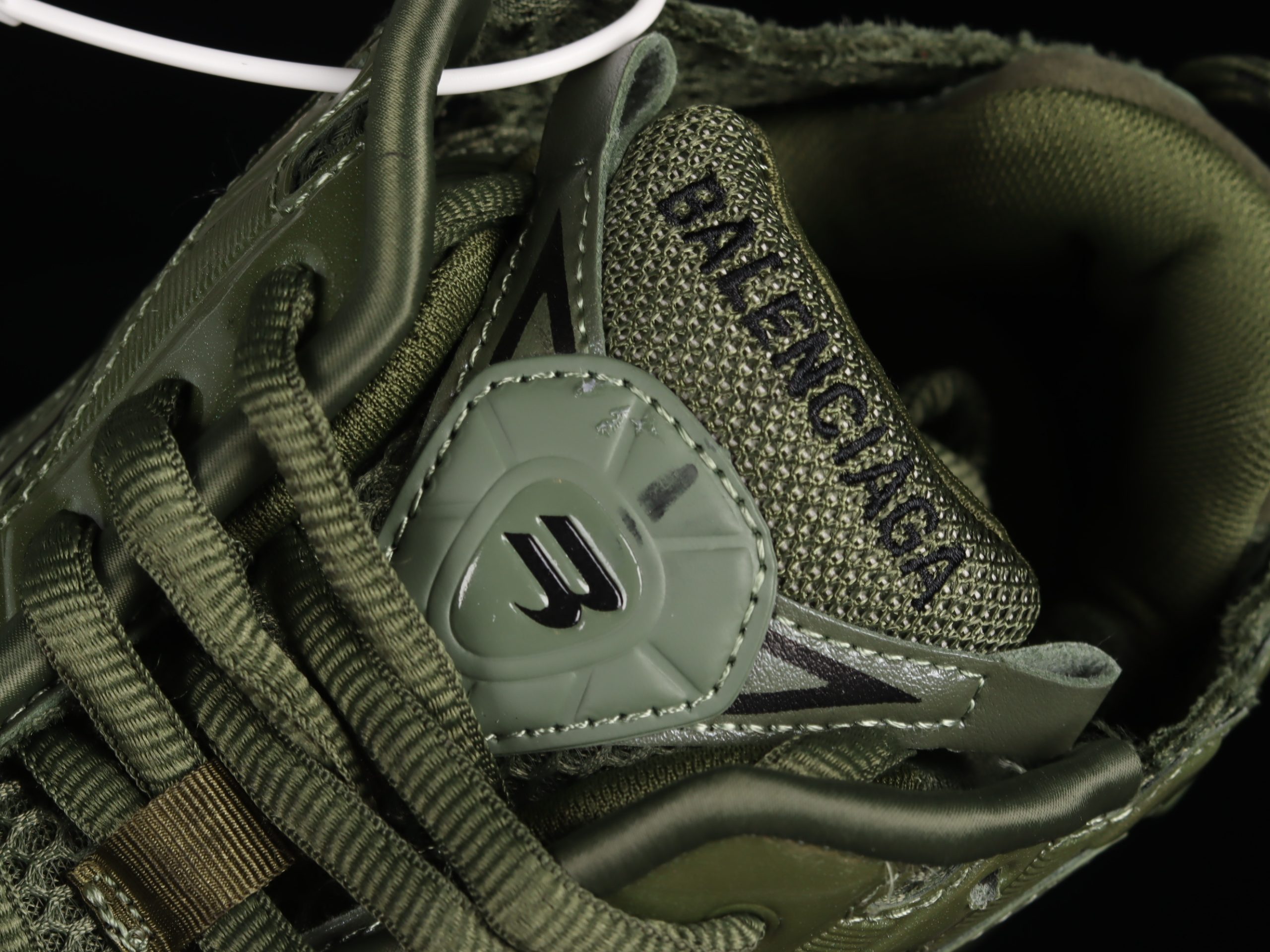 Balenciaga Runner Leather Free Khaki - immagine 8
