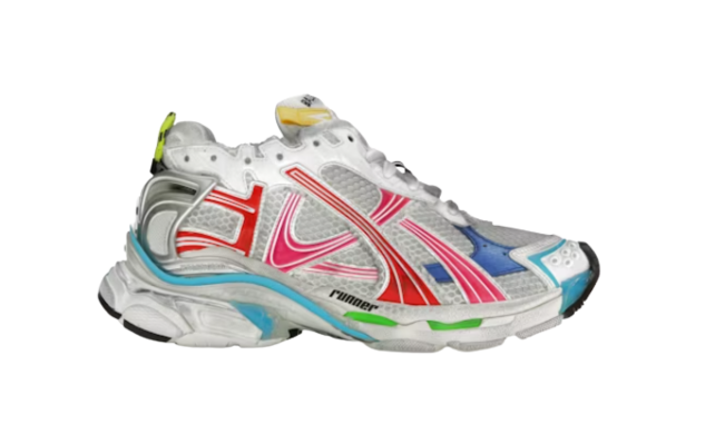 Balenciaga Runner White Multicolor
