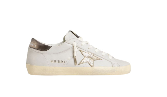 Golden Goose Superstar Bianco e Dorato