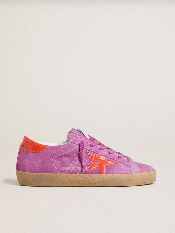Golden Goose Superstar Camoscio Fuchsia - immagine 2