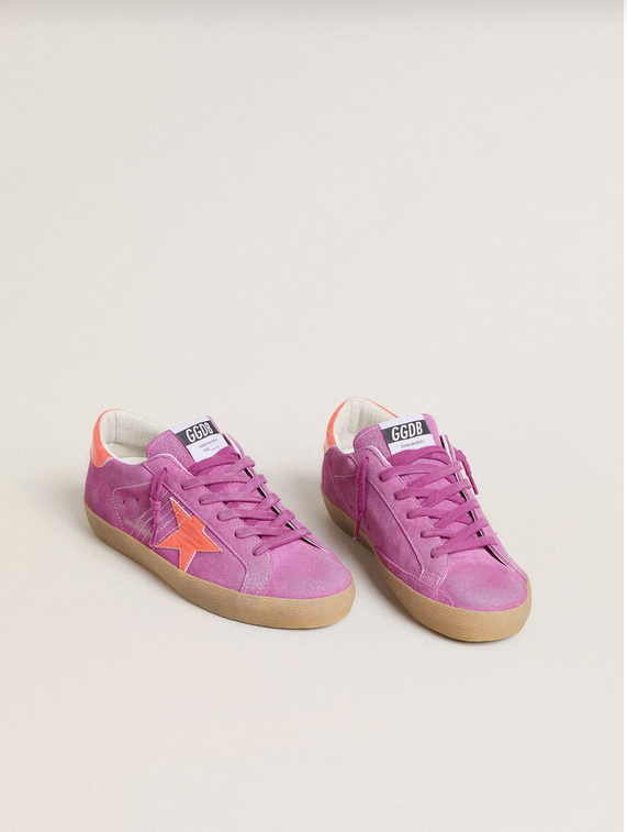 Golden Goose Superstar Camoscio Fuchsia - immagine 3