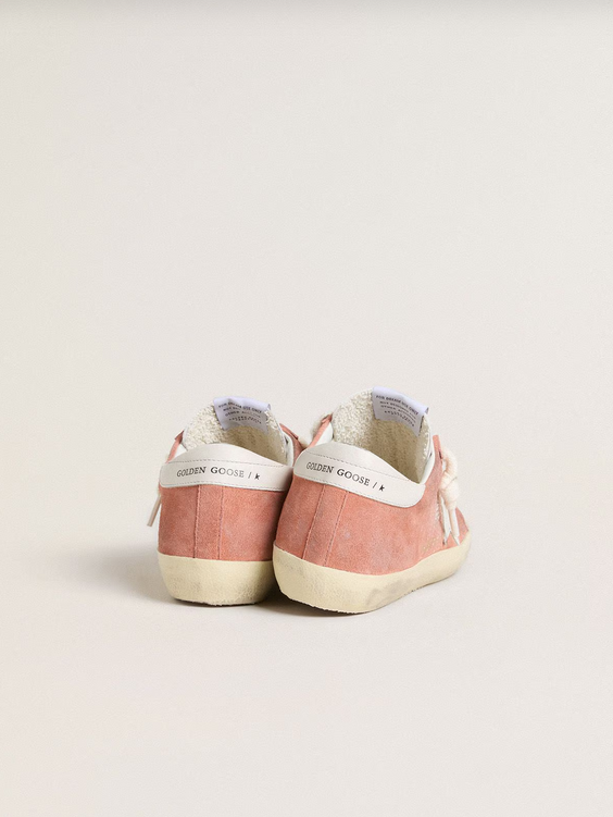 Golden Goose Superstar Corallo e Talloncino Bianco - immagine 4