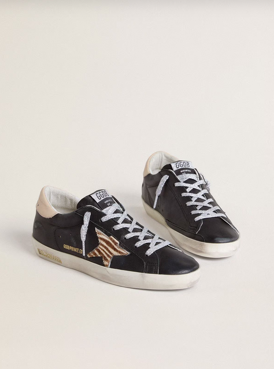 Golden Goose Superstar Nere Zebra - immagine 5