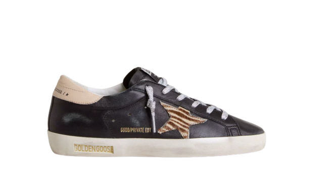 Golden Goose Superstar Nere Zebra