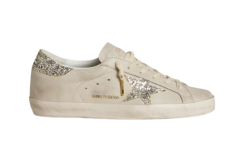 Golden Goose Superstar Stella e Talloncino Platino