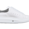 McQueen Oversized Bianco Cristalli Silver