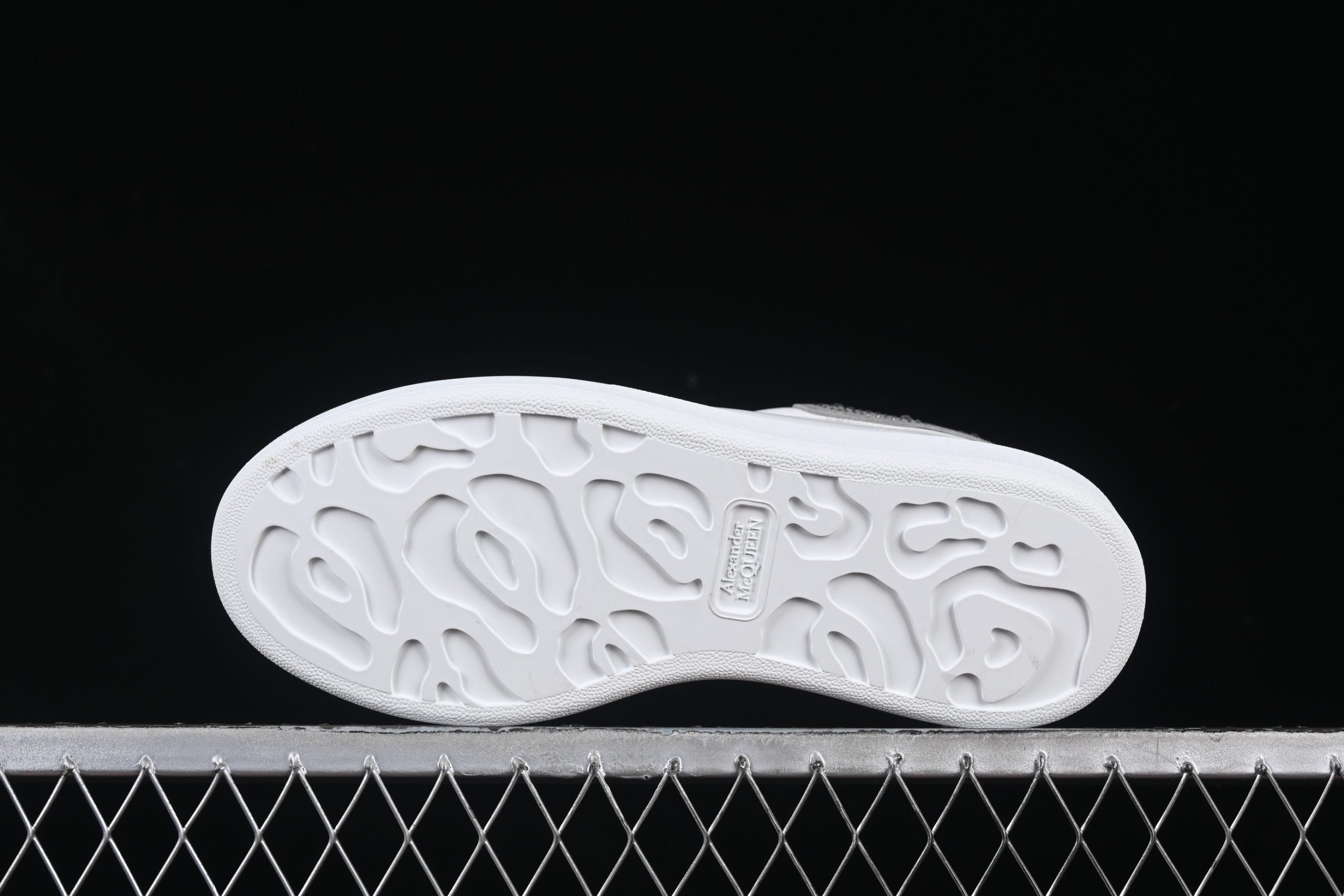 McQueen Oversized Bianco Cristalli Silver - immagine 3