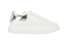 McQueen Oversized Bianco Platino
