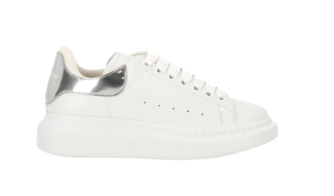 McQueen Oversized Bianco Platino