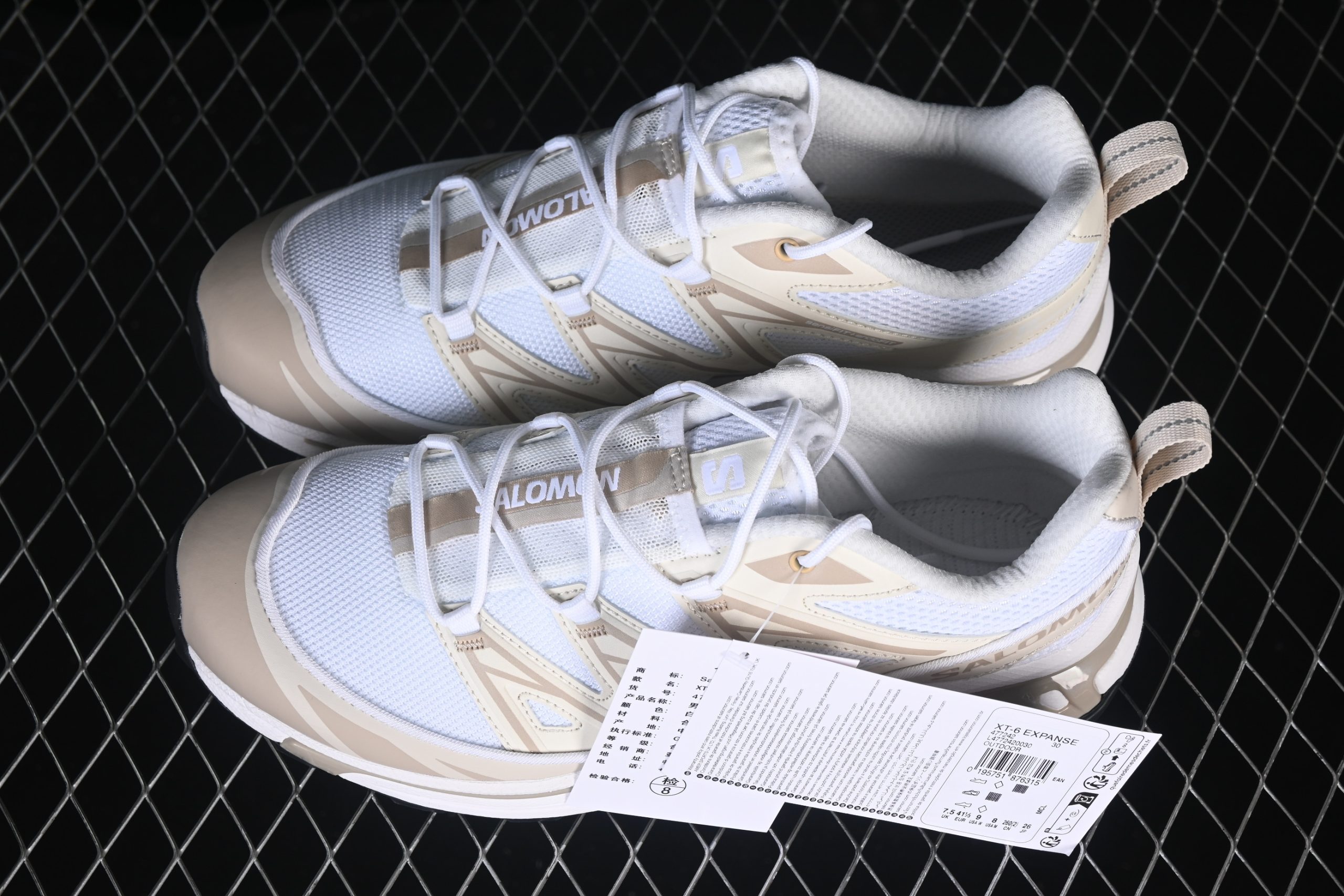 Salomon XT-6 Expanse White Rainy Day - immagine 7