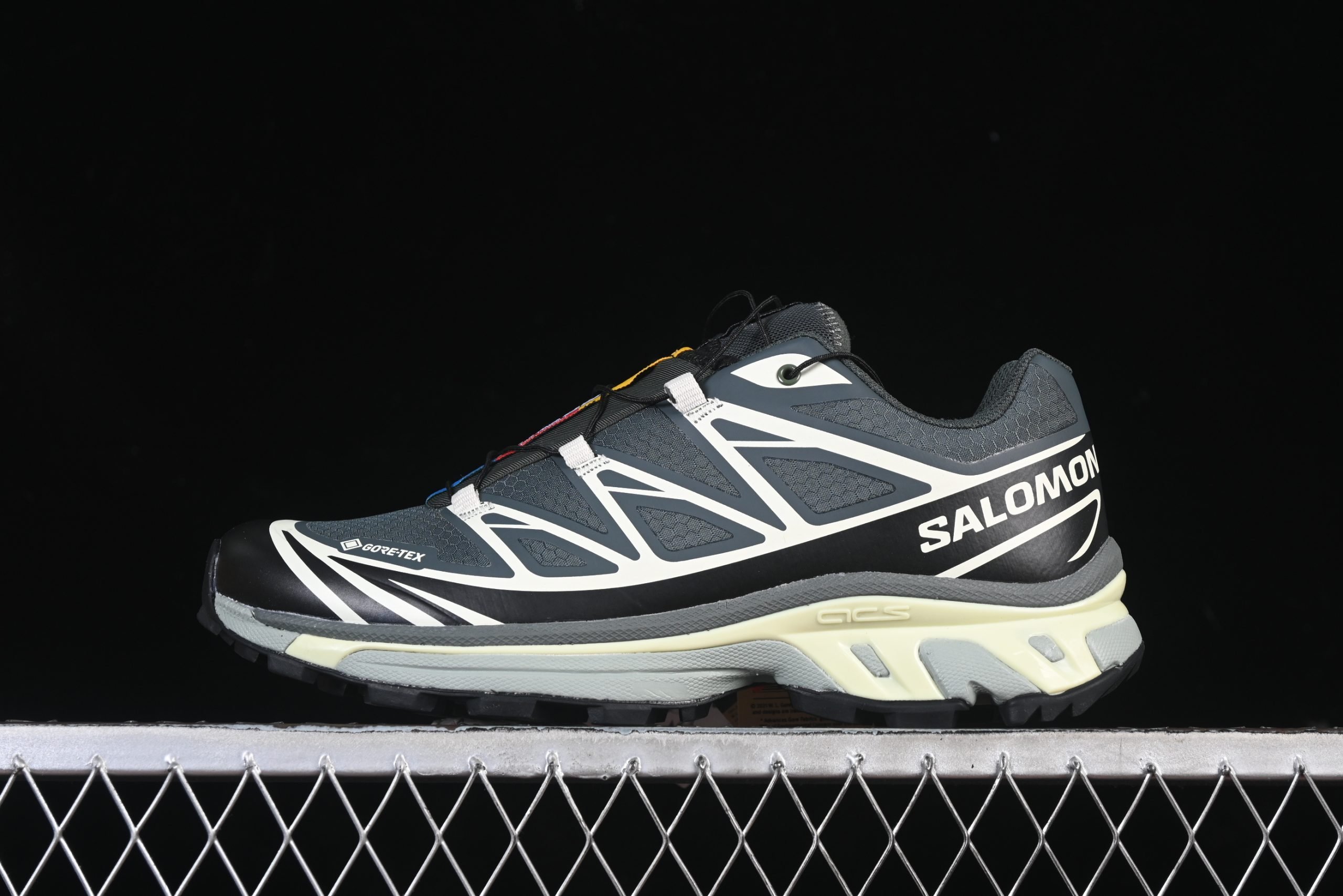 Salomon XT-6 Gore-Tex Negro Lima Crema - immagine 2