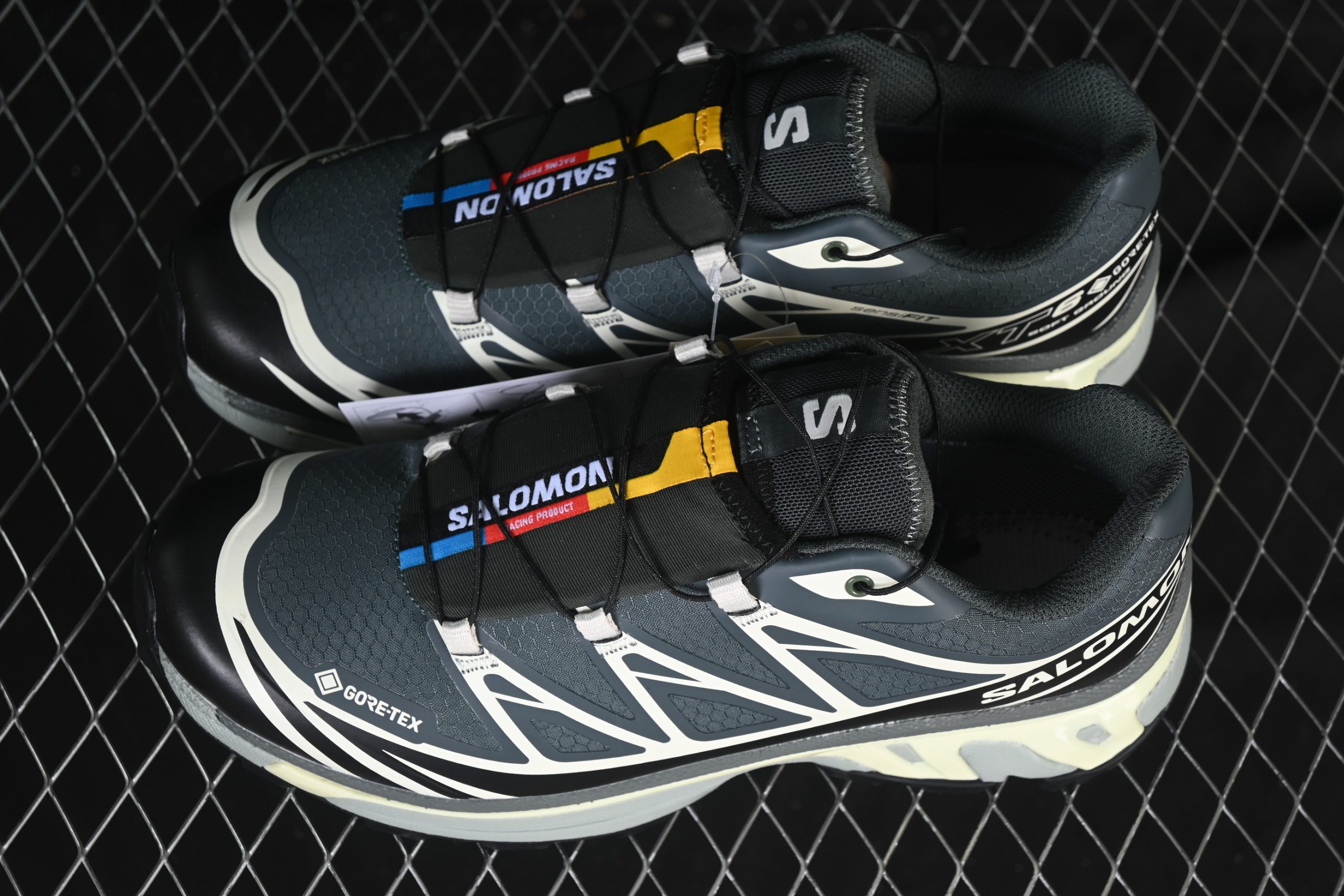 Salomon XT-6 Gore-Tex Negro Lima Crema - immagine 7