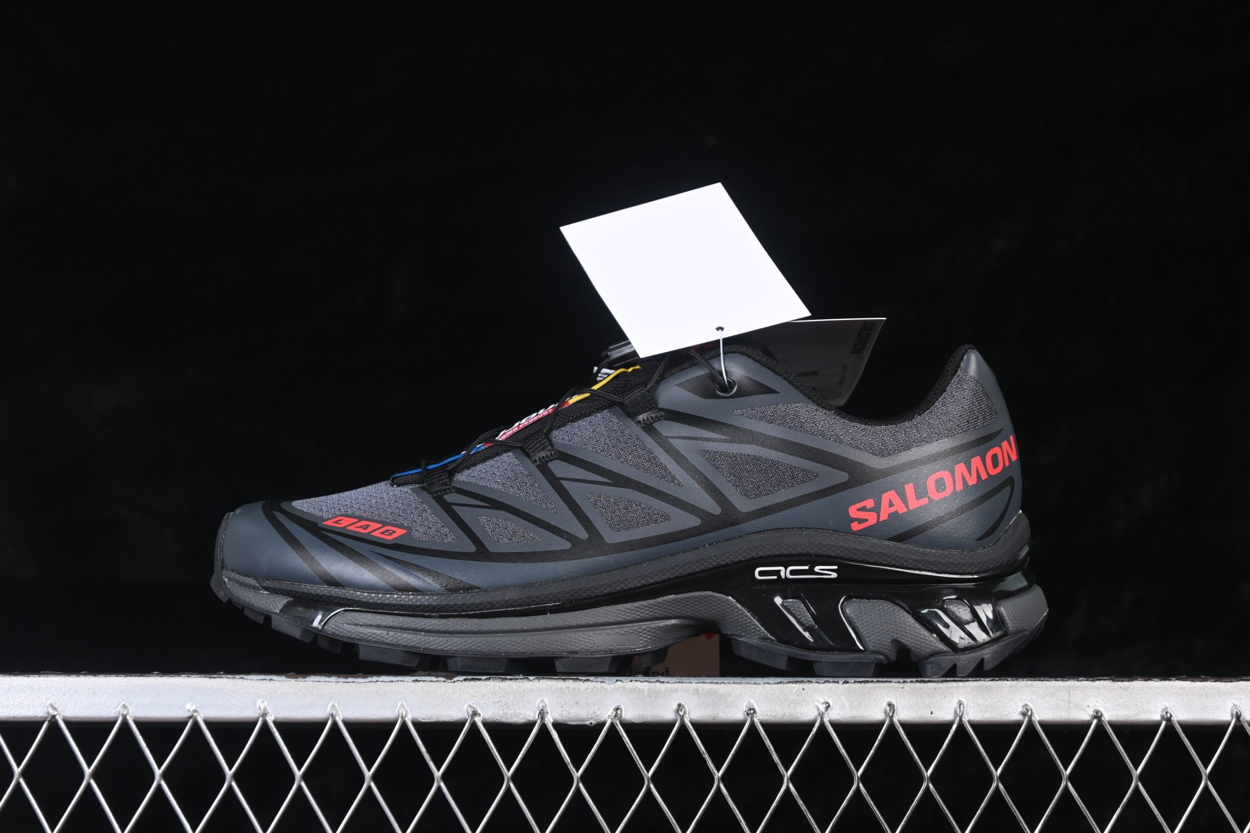 Salomon XT-6 JJJJound Black Fiery Red - immagine 2