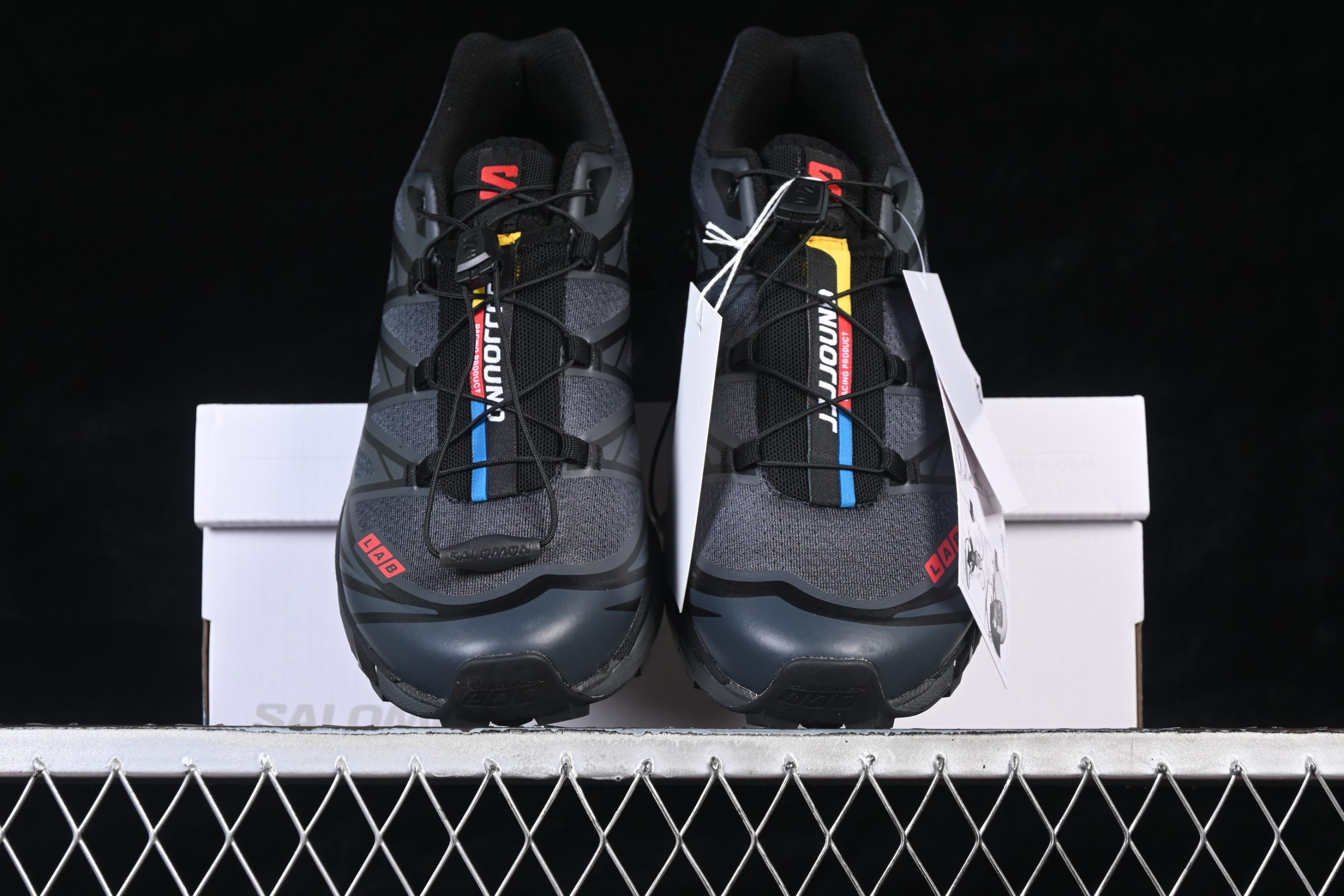 Salomon XT-6 JJJJound Black Fiery Red - immagine 6