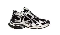 Balenciaga Runner Black White