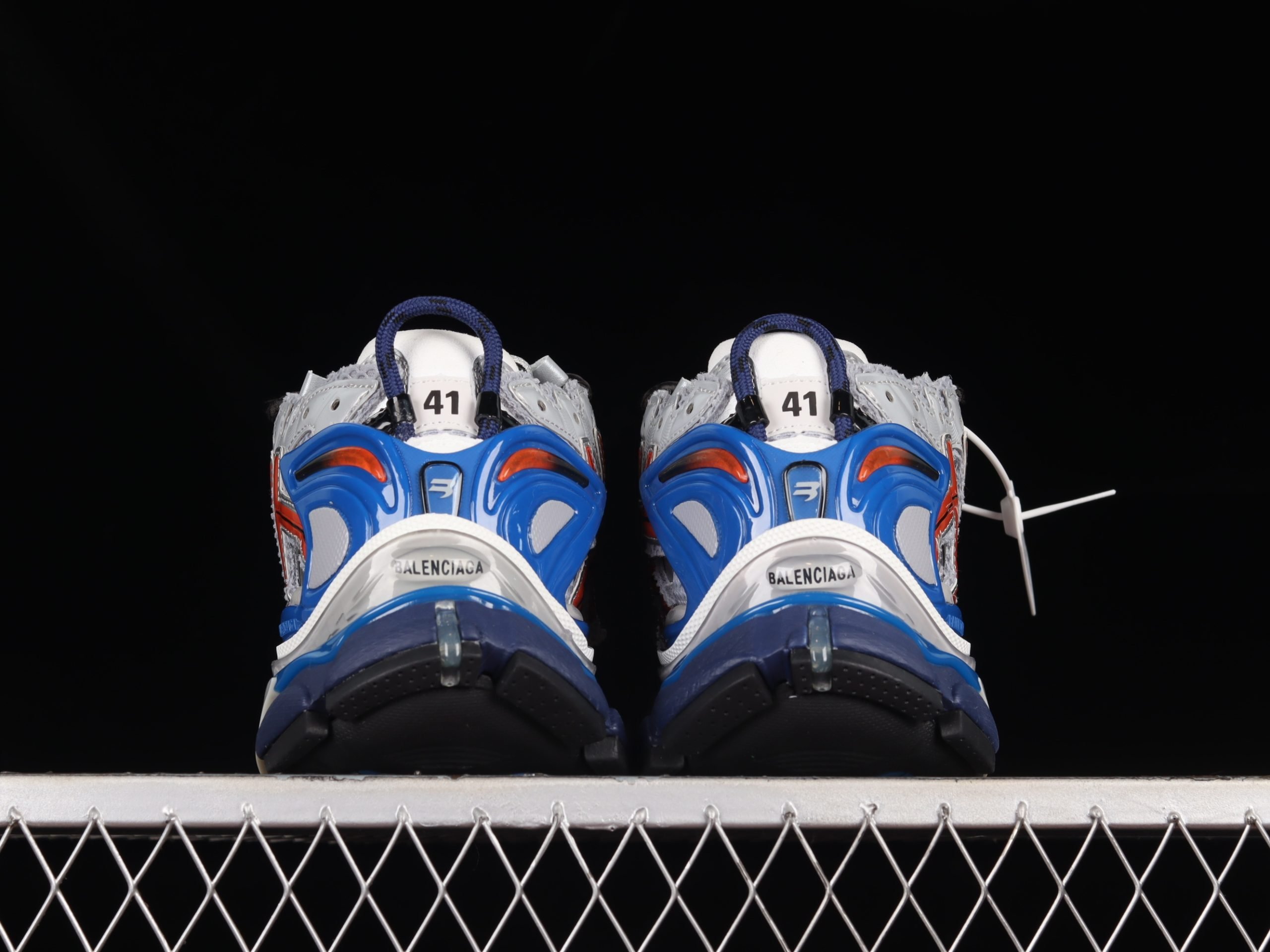 Balenciaga Runner Grey Blue Red Black - immagine 3