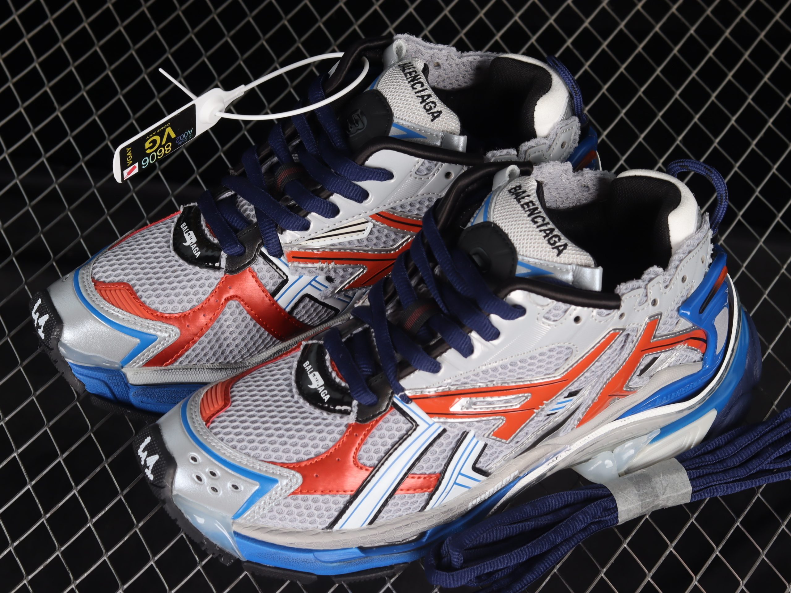 Balenciaga Runner Grey Blue Red Black - immagine 6