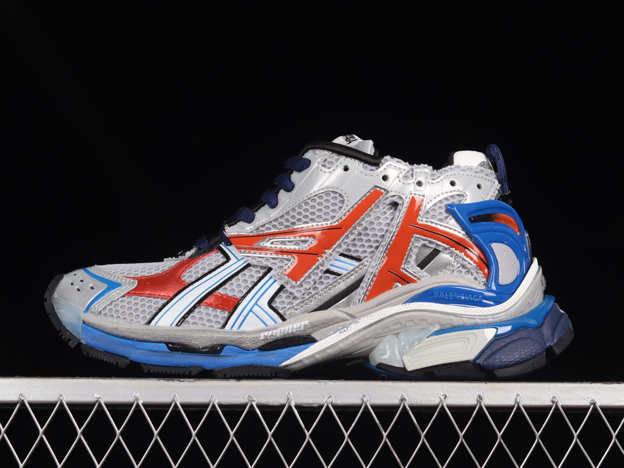 Balenciaga Runner Grey Blue Red Black - immagine 8