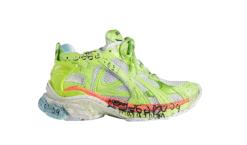Balenciaga Runner White Fluo Yellow Red Blue