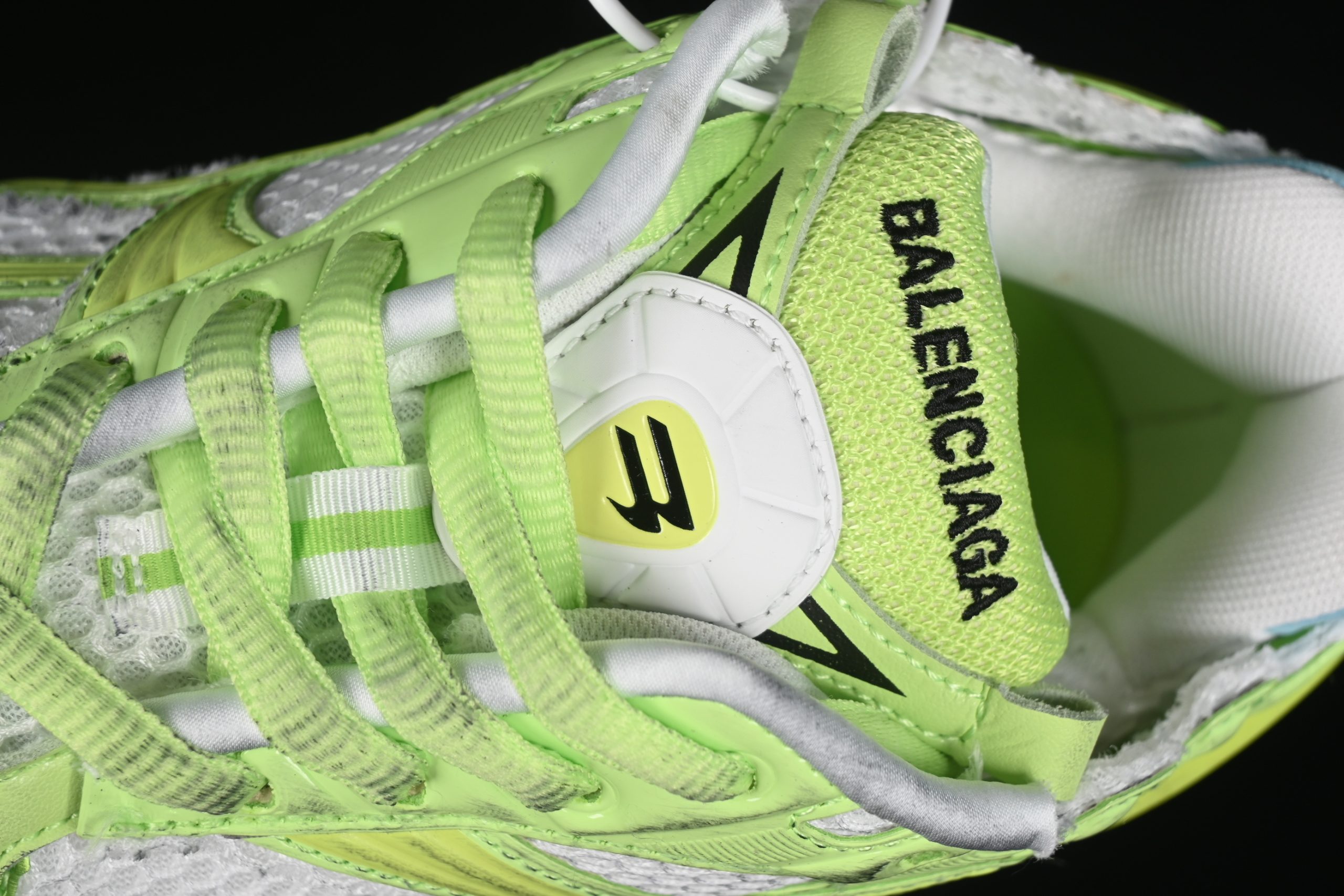 Balenciaga Runner White Fluo Yellow Red Blue - immagine 8