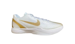 Nike Kobe 6 BHM White Metallic Gold Sample