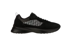 Dior B25 Black Oblique Mesh