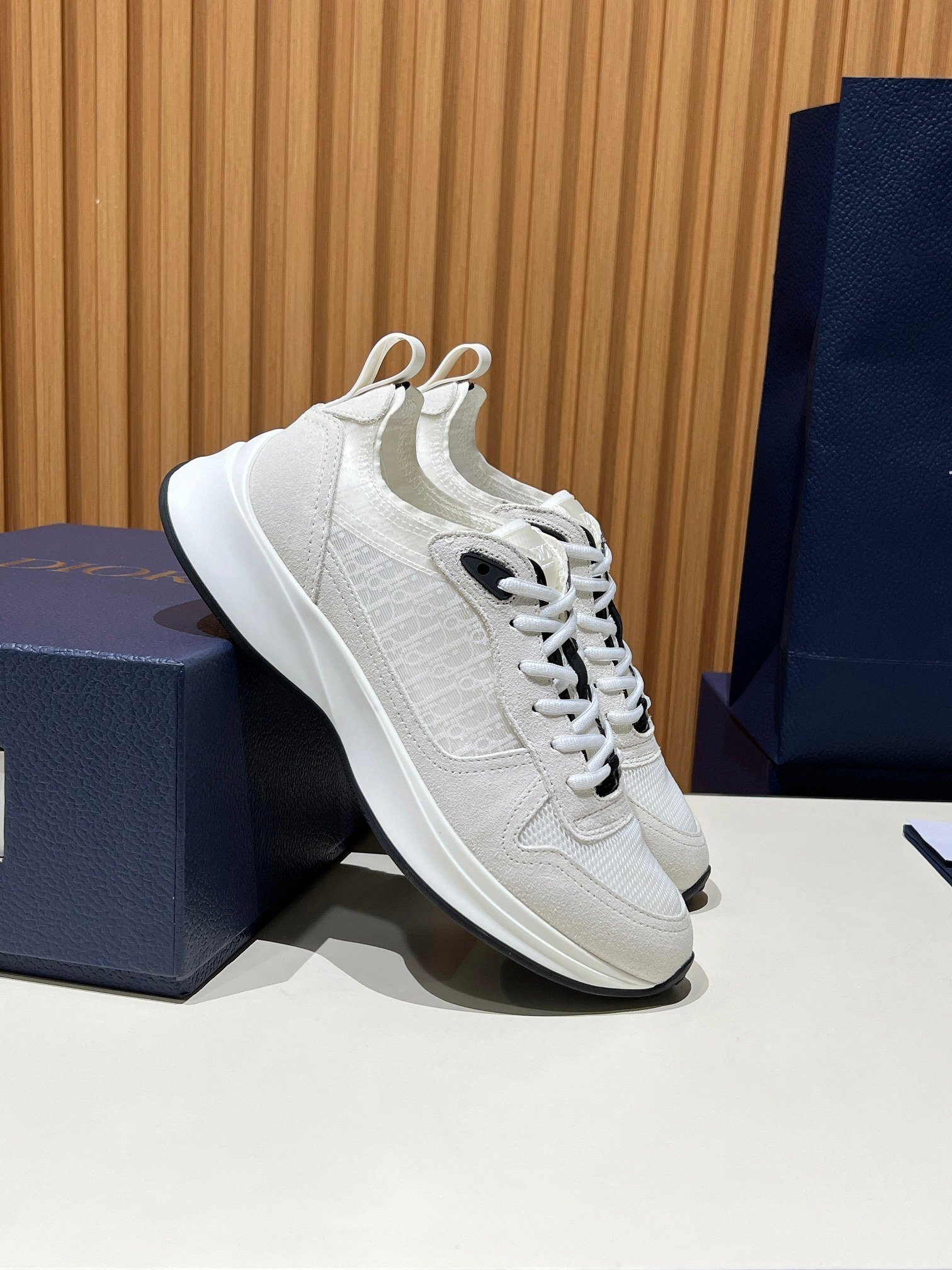 Dior B25 White Suede - immagine 5