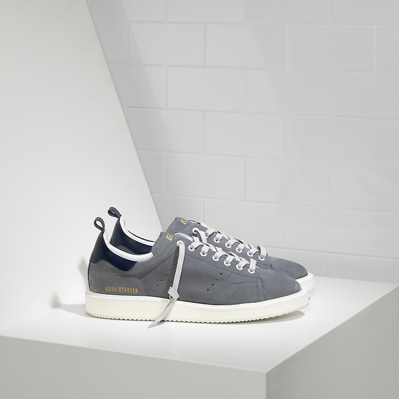 Golden Goose Starter Dark Grey Nabuk Suede - immagine 2