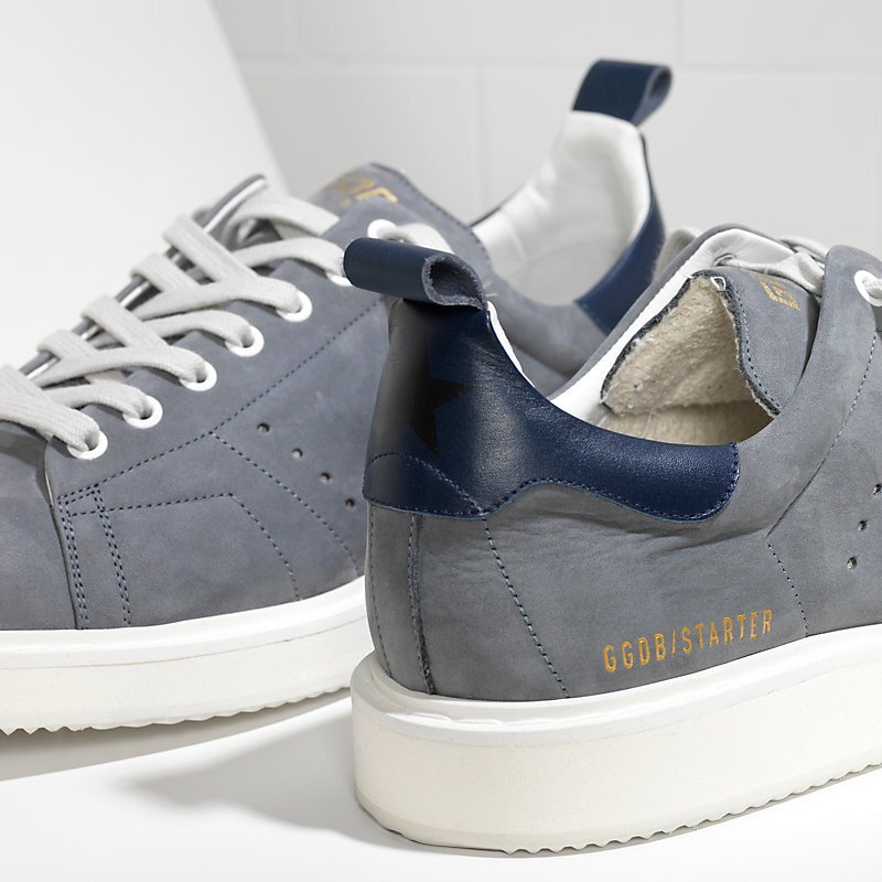 Golden Goose Starter Dark Grey Nabuk Suede - immagine 5