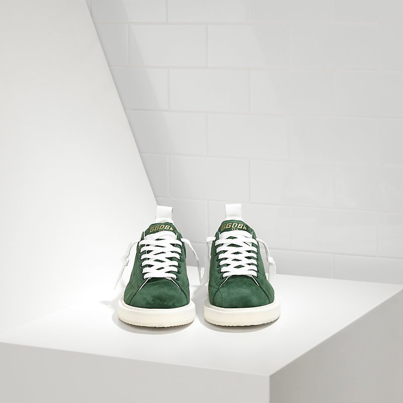 Golden Goose Starter Green Suede White Sole - immagine 3