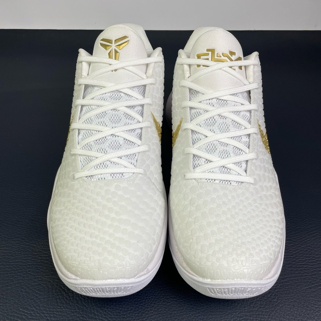 Nike Kobe 6 BHM White Metallic Gold Sample - immagine 2