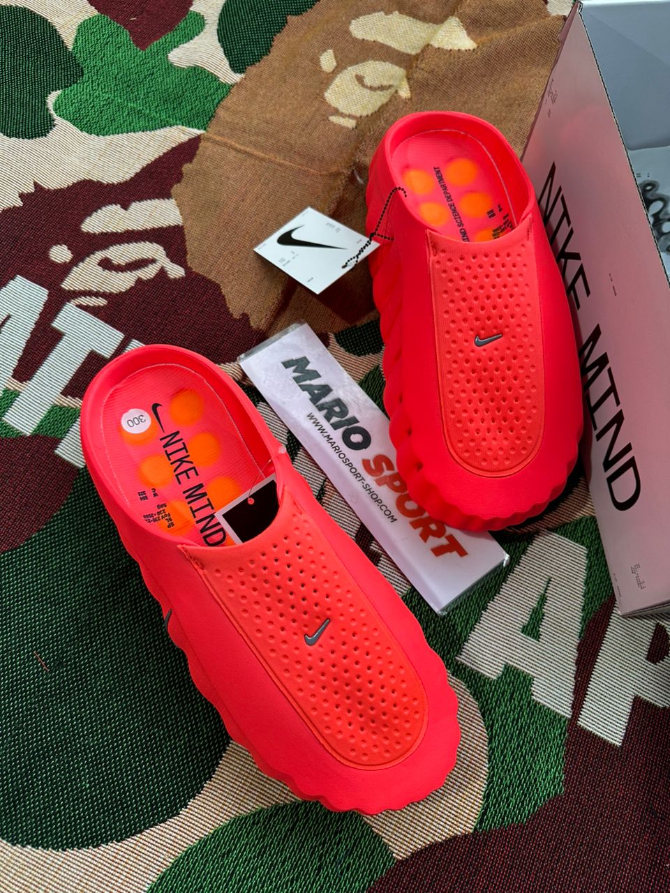 Nike Mind 001 Slide Solar Red - immagine 3