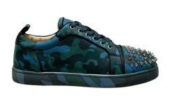 Christian Louboutin Fun Louis Junior Spikes Camouflage
