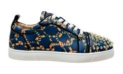 Christian Louboutin Fun Louis Junior Spikes Snake
