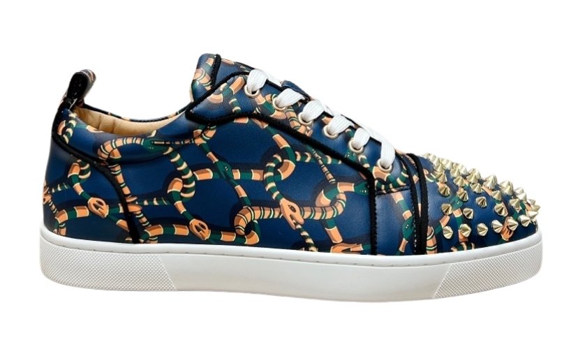 Christian Louboutin Fun Louis Junior Spikes Snake