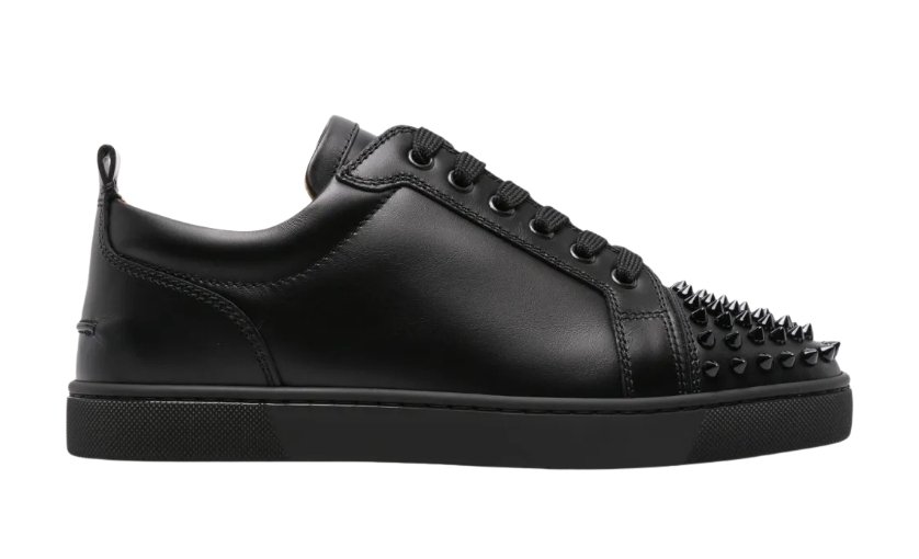 Christian Louboutin Louis Junior Spikes Black