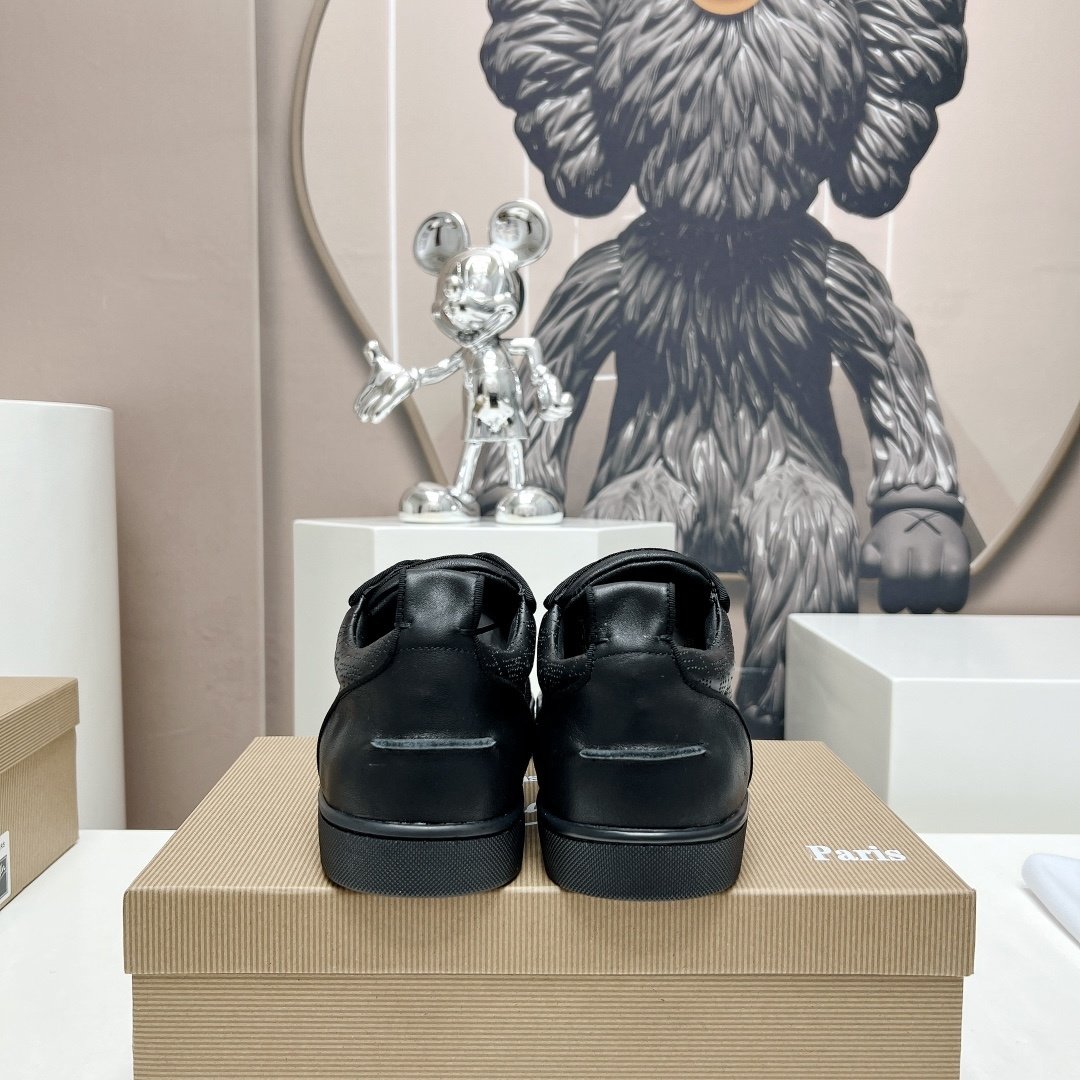 Christian Louboutin Louis Junior Spikes Black - immagine 7