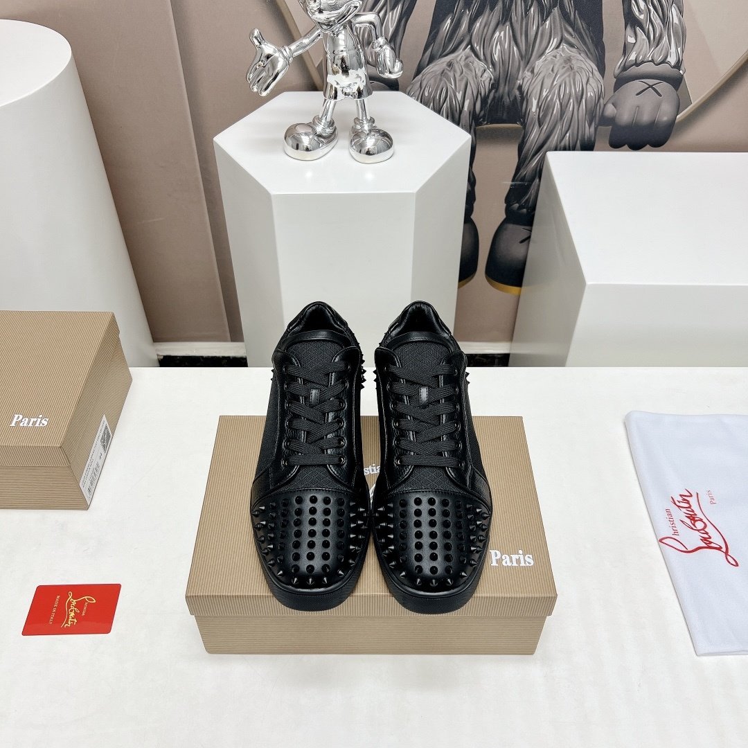 Christian Louboutin Seavaste 2 Orlato Flat Black - immagine 2