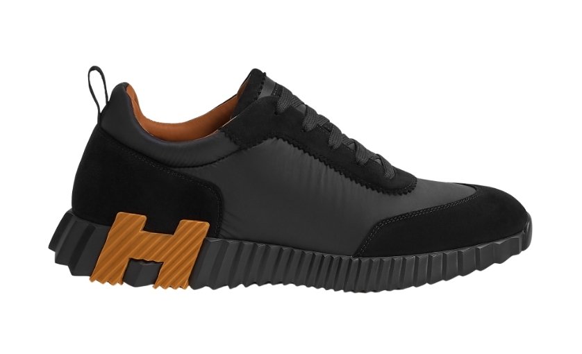Hermes Bouncing Sneaker Black Honey (1)