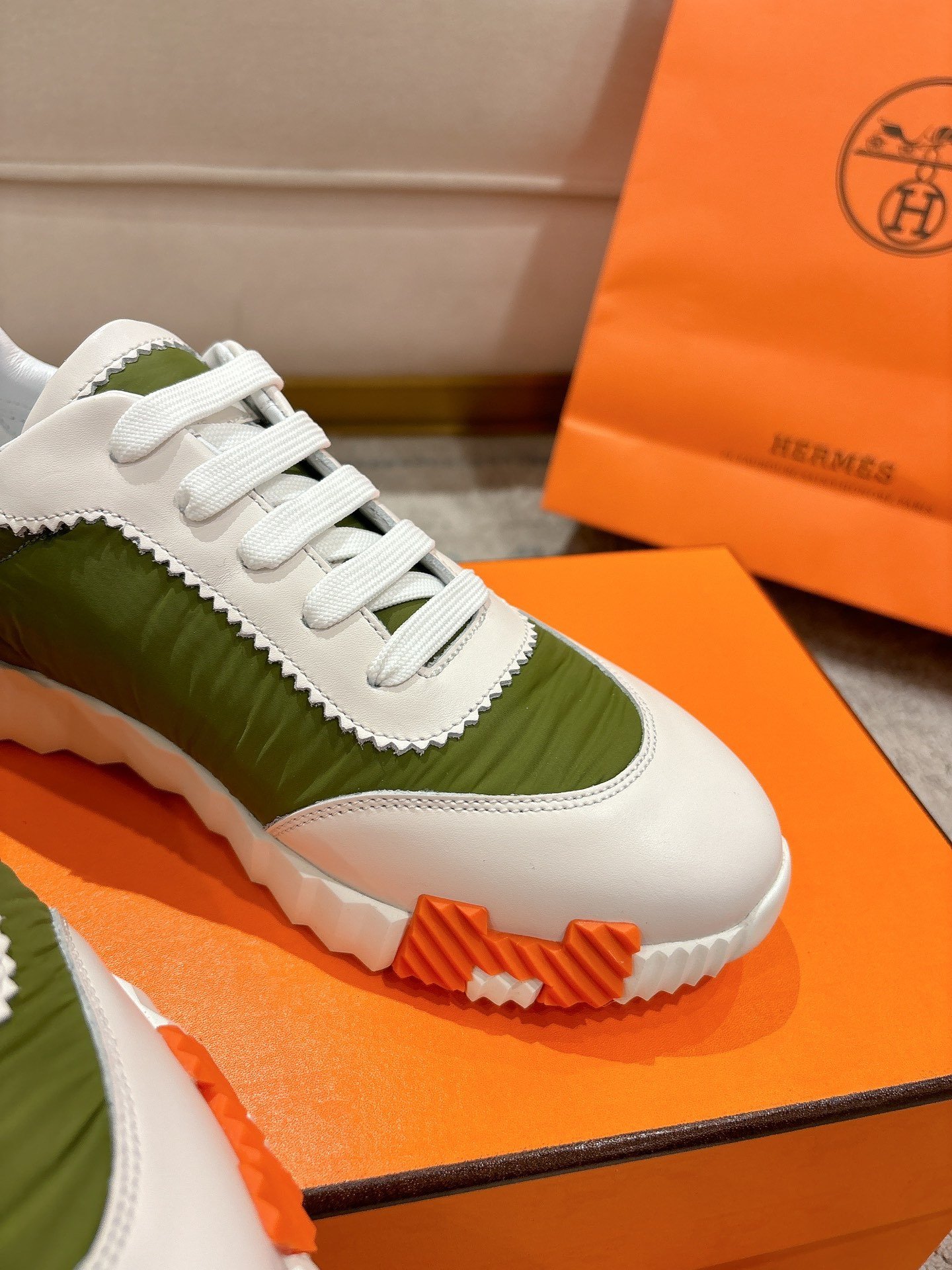 Hermes Bouncing Sneaker Matcha Green - immagine 7