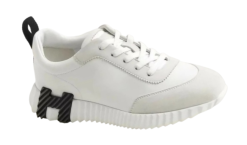 Hermes Bouncing Sneaker White/Black