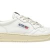 Medalist Low Sneakers In White And Black Leather