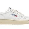 Medalist Low Sneakers In White And Gold Leather